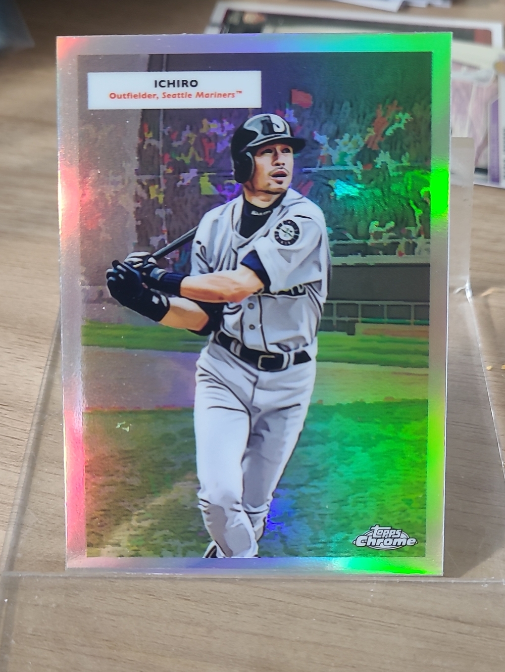 2025 Topps Chrone Platinium Ichiro/Ken Griffey Jr